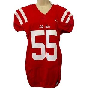 Nike New Ole Miss Rebels Custom Vapor Pro Football Jersey Men’s Large 908632